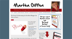 Desktop Screenshot of marthagiffen.com