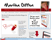 Tablet Screenshot of marthagiffen.com